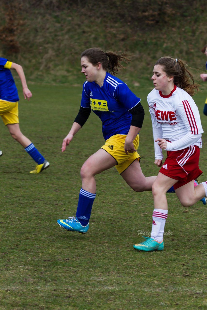 Bild 362 - B-Juniorinnen Tus Tensfeld - TSV Gnutz o.W. : Ergebnis: 1:3